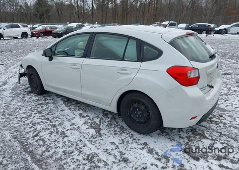 2014 Subaru Impreza 2.0I from USA, damaged, VIN JF1GPAA62E8323225